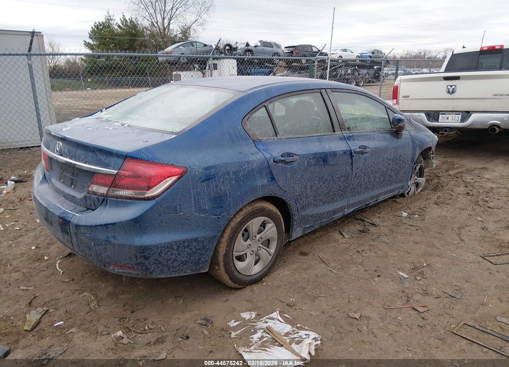 2015 HONDA CIVIC LX VIN: 19XFB2F50FE026388