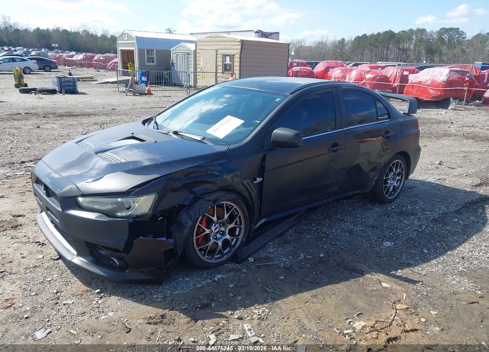 2010 MITSUBISHI LANCER EVOLUTION MR/MR TOURING VIN: JA32W5FV5AU018459