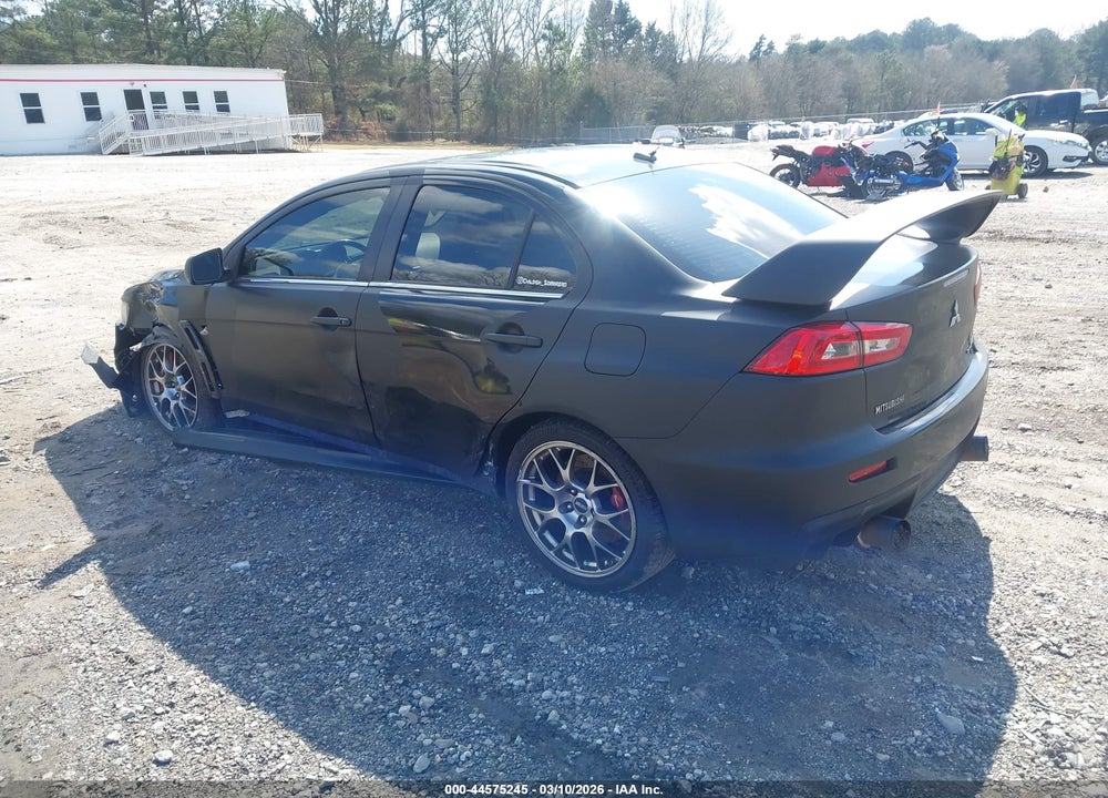 2010 MITSUBISHI LANCER EVOLUTION MR/MR TOURING VIN: JA32W5FV5AU018459