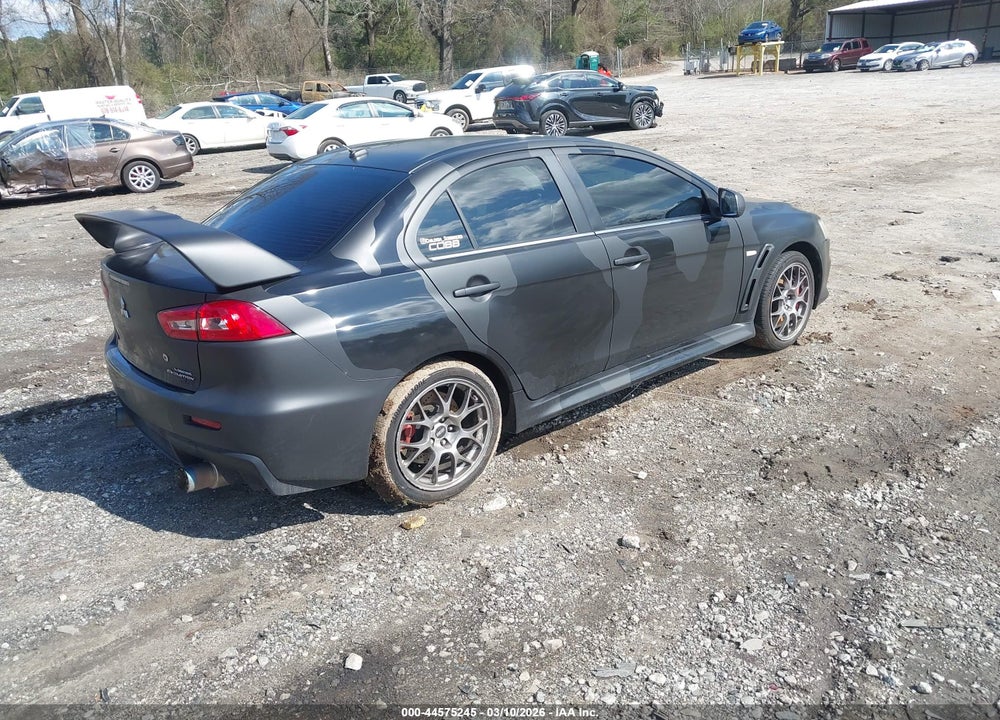 2010 MITSUBISHI LANCER EVOLUTION MR/MR TOURING VIN: JA32W5FV5AU018459