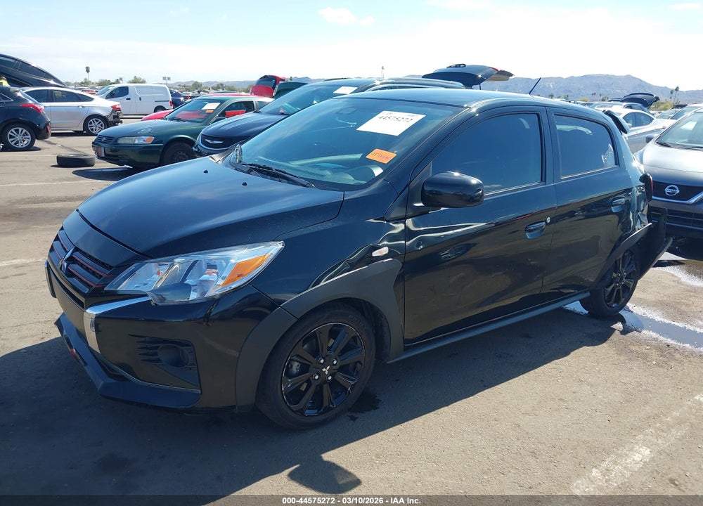 2023 MITSUBISHI MIRAGE BLACK EDITION VIN: ML32AWHJ7PH006690
