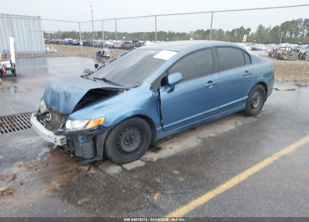 2009 HONDA CIVIC LX VIN: 2HGFA16529H367346