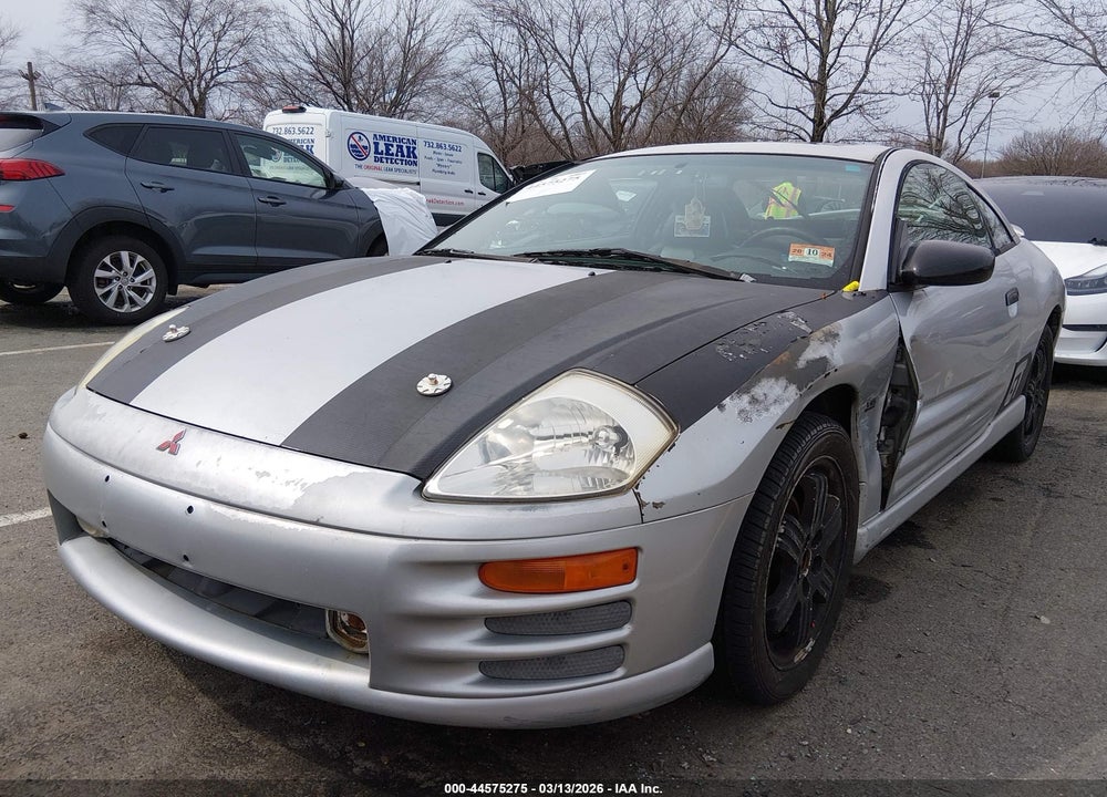 2000 MITSUBISHI ECLIPSE GT VIN: 4A3AC54L3YE043112