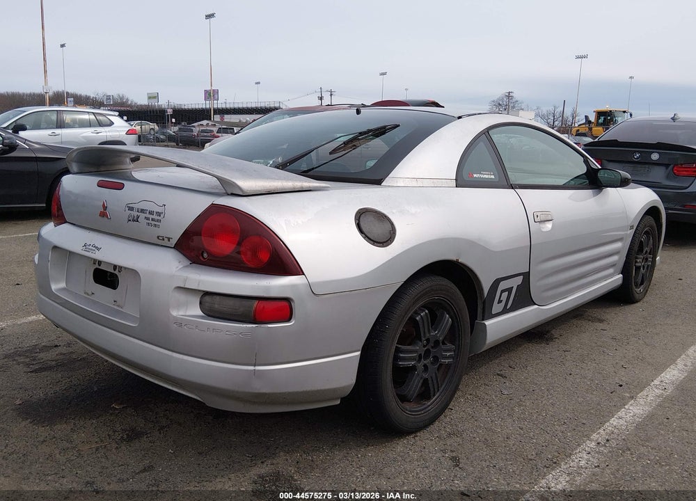 2000 MITSUBISHI ECLIPSE GT VIN: 4A3AC54L3YE043112