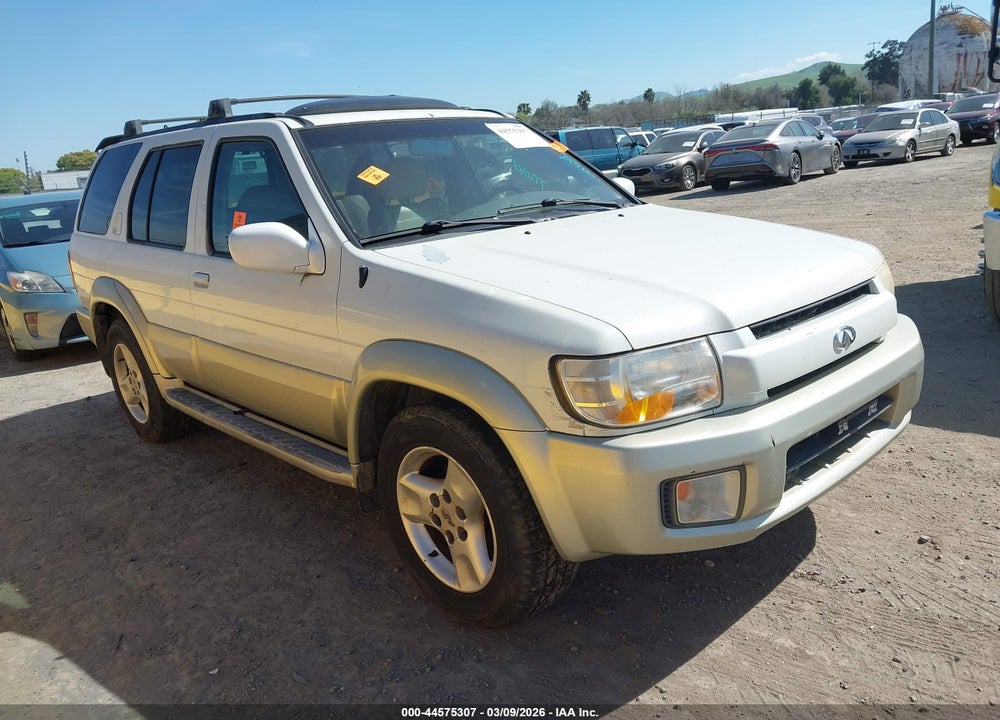 2002 INFINITI QX4 LUXURY VIN: JNRDR09X62W211596