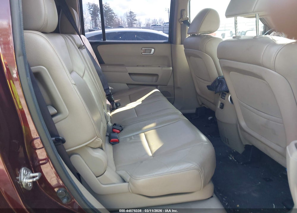 2012 HONDA PILOT EX-L VIN: 5FNYF3H57CB022005
