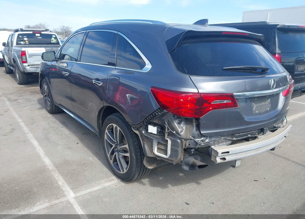 2017 ACURA MDX ADVANCE PACKAGE VIN: 5FRYD4H85HB016800