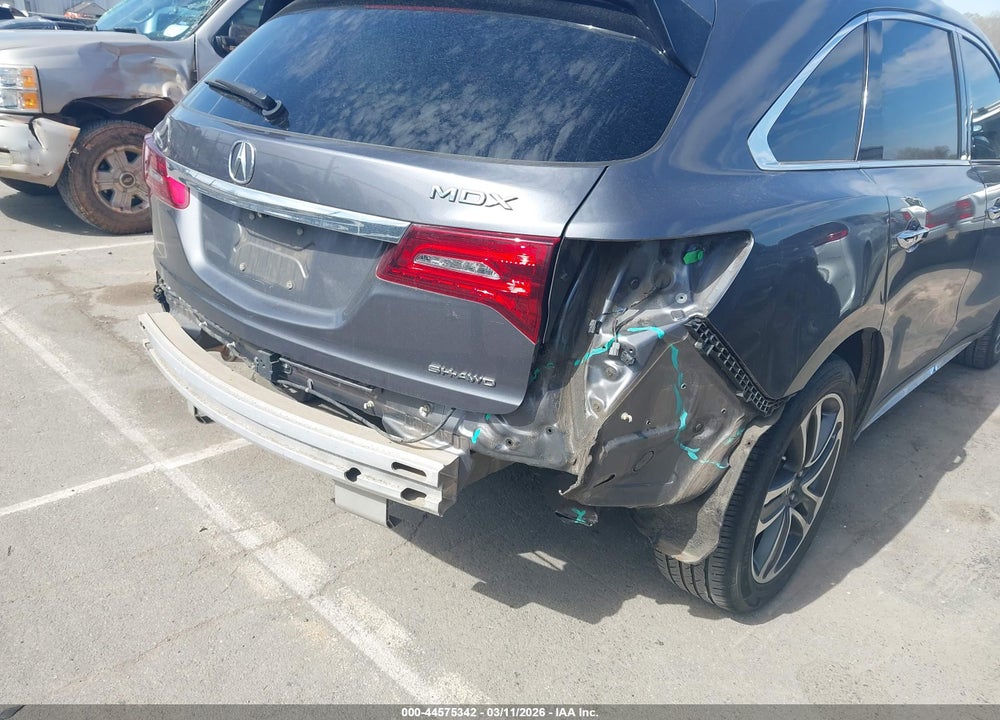 2017 ACURA MDX ADVANCE PACKAGE VIN: 5FRYD4H85HB016800