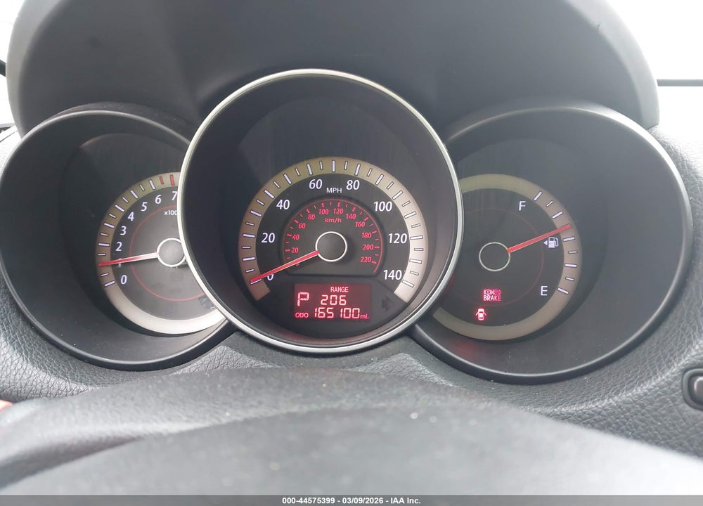 2011 KIA FORTE EX VIN: KNAFU4A23B5354913