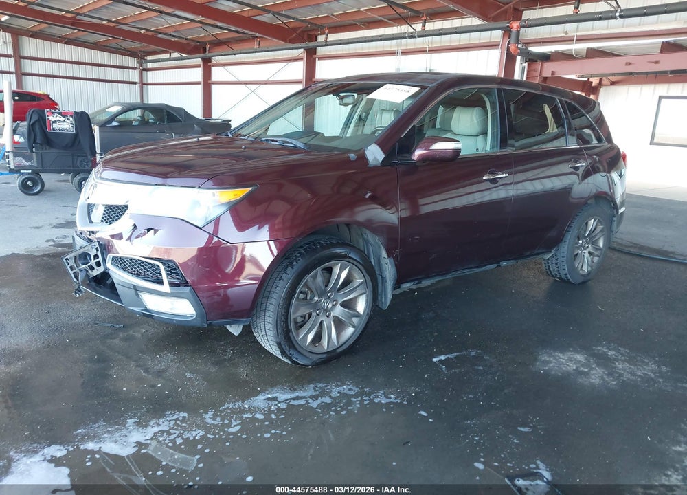 2011 ACURA MDX ADVANCE PACKAGE VIN: 2HNYD2H74BH529495