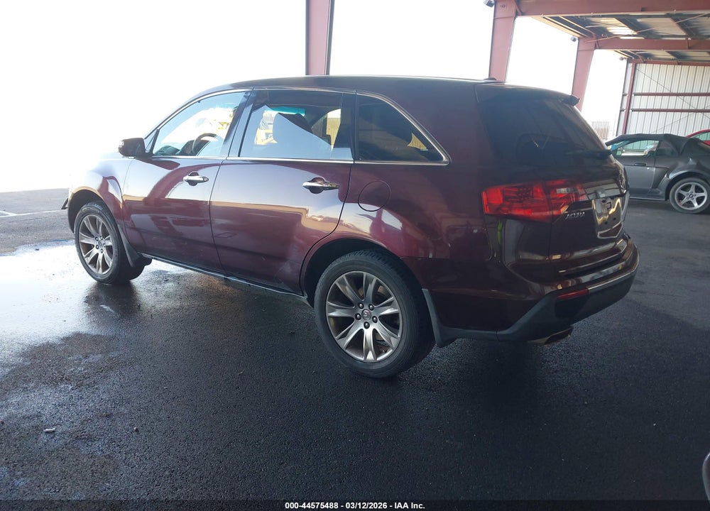 2011 ACURA MDX ADVANCE PACKAGE VIN: 2HNYD2H74BH529495