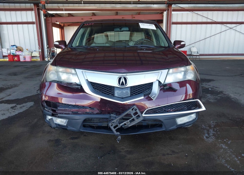 2011 ACURA MDX ADVANCE PACKAGE VIN: 2HNYD2H74BH529495