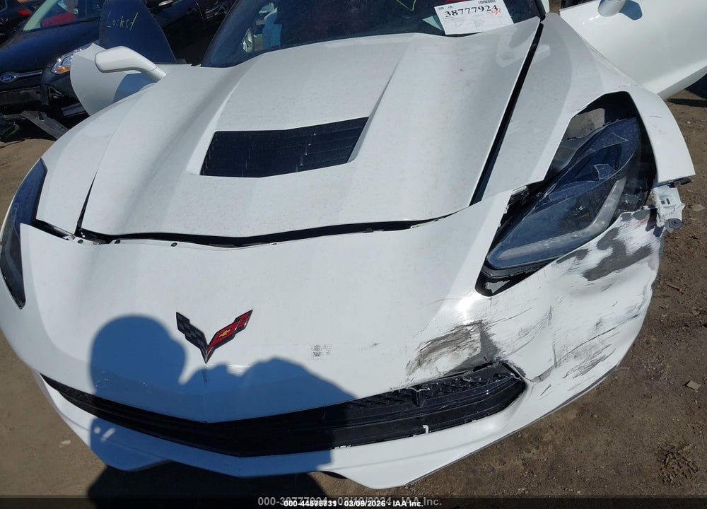 2019 CHEVROLET CORVETTE STINGRAY VIN: 1G1YB2D70K5100436