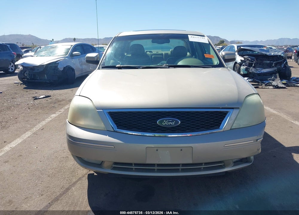 2005 FORD FIVE HUNDRED SEL VIN: 1FAFP241X5G114127