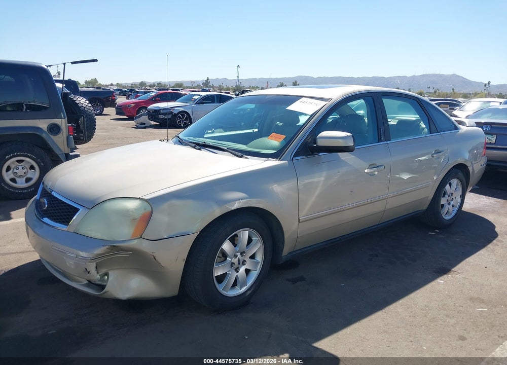 2005 FORD FIVE HUNDRED SEL VIN: 1FAFP241X5G114127