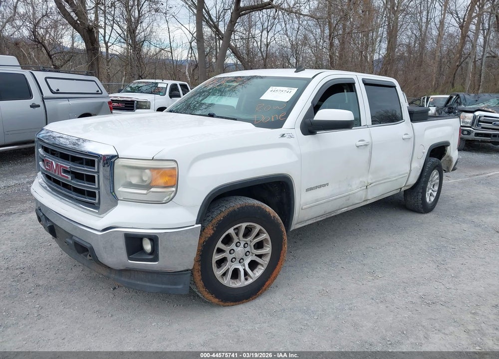 2014 GMC SIERRA 1500 SLE VIN: 3GTU2UECXEG136323