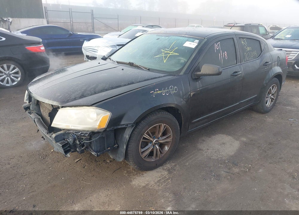 2012 DODGE AVENGER SE VIN: 1C3CDZAB8CN322371