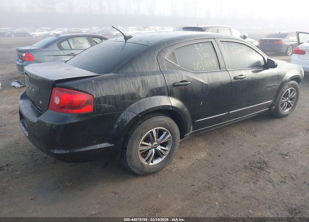 2012 DODGE AVENGER SE VIN: 1C3CDZAB8CN322371