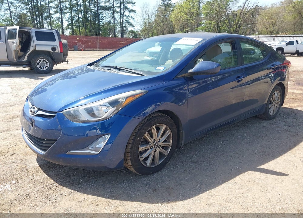 2016 HYUNDAI ELANTRA SE VIN: 5NPDH4AE9GH680893