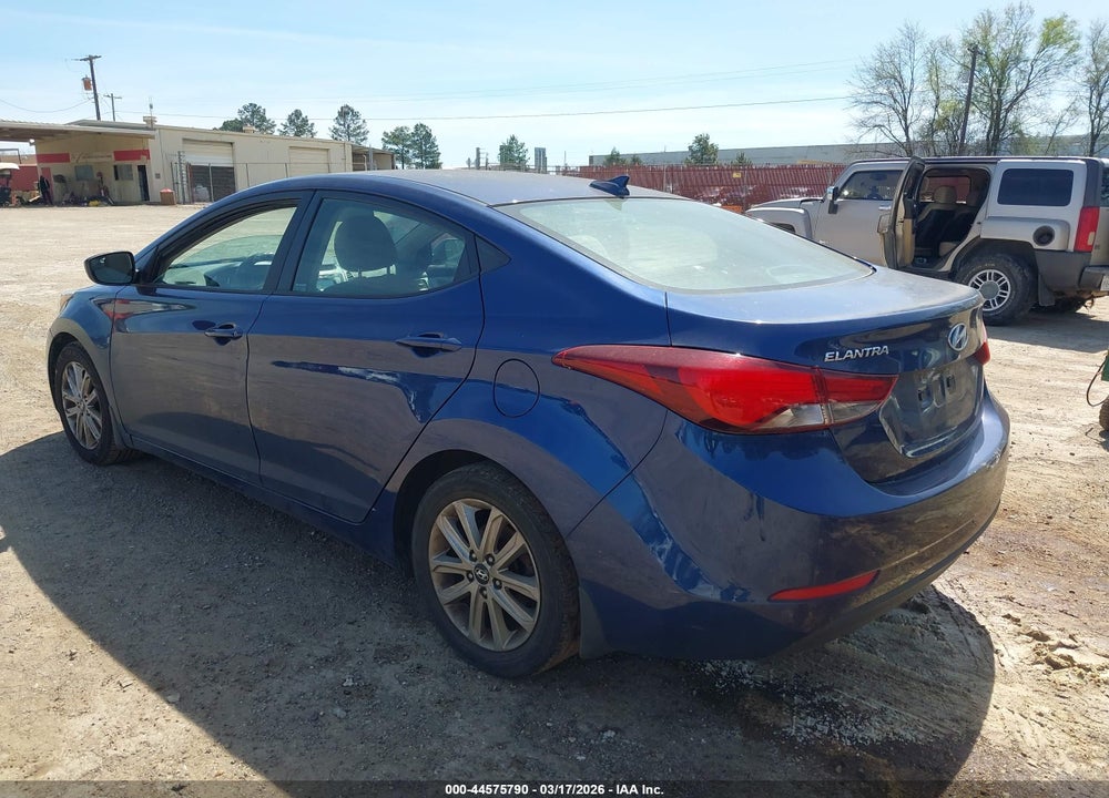 2016 HYUNDAI ELANTRA SE VIN: 5NPDH4AE9GH680893