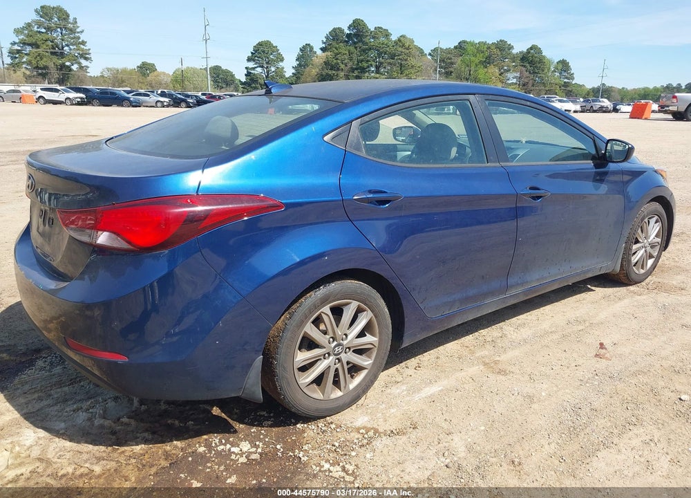 2016 HYUNDAI ELANTRA SE VIN: 5NPDH4AE9GH680893