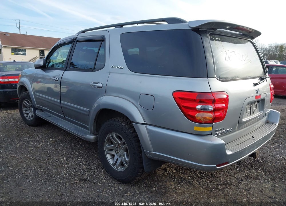 2004 TOYOTA SEQUOIA LIMITED V8 VIN: 5TDBT48A04S228152