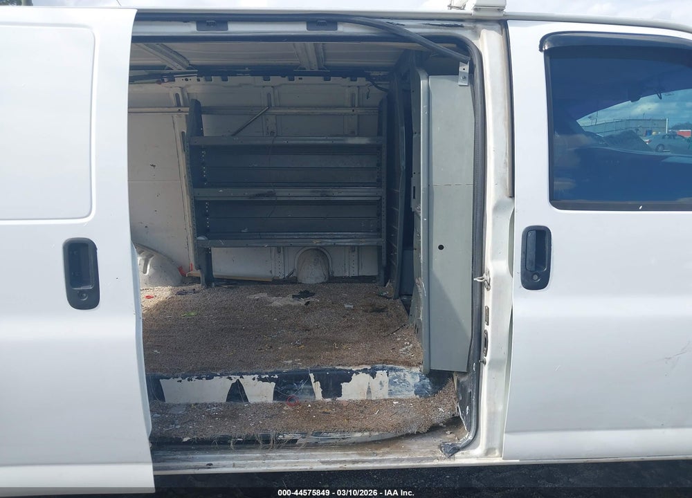 2012 CHEVROLET EXPRESS 2500 WORK VAN VIN: 1GCWGFCA9C1149129