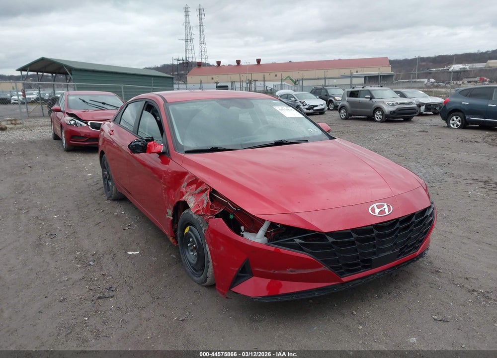 2021 HYUNDAI ELANTRA SEL VIN: 5NPLS4AG6MH004699