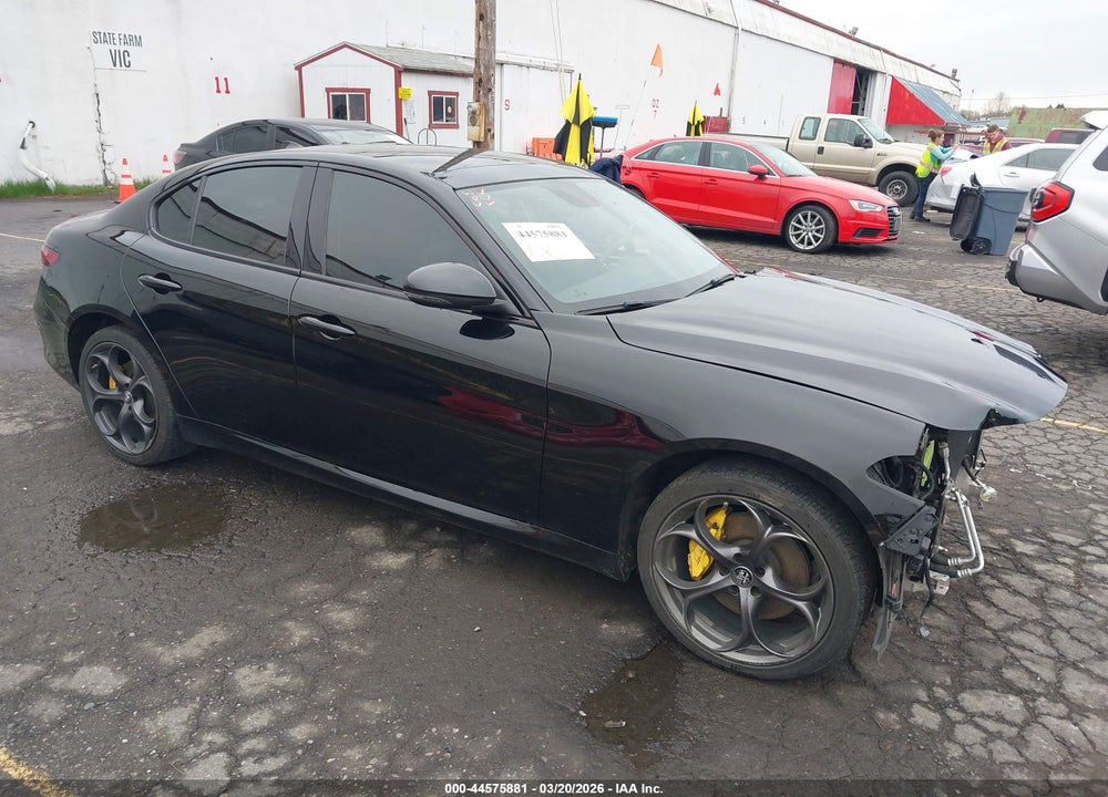 2019 ALFA ROMEO GIULIA AWD VIN: ZARFANAN1K7597996