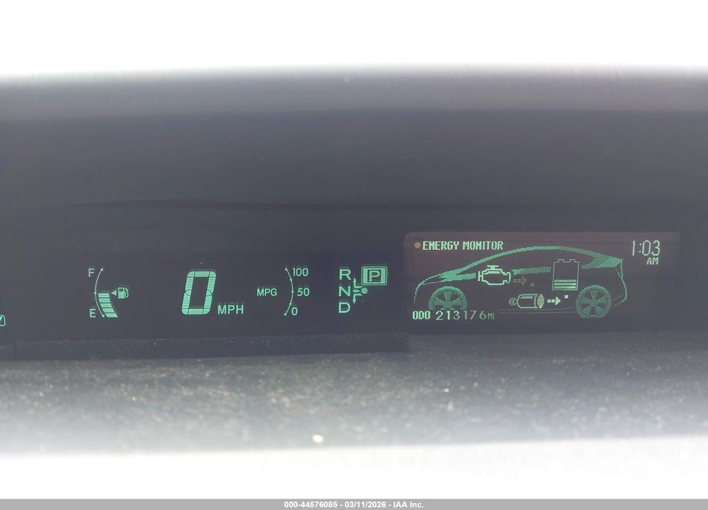 2011 TOYOTA PRIUS TWO VIN: JTDKN3DU2B0309092