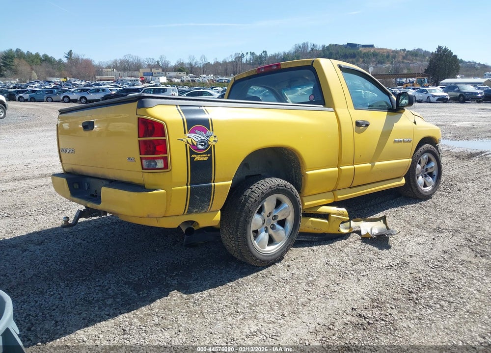2004 DODGE RAM 1500 SLT/LARAMIE VIN: 1D7HA16D84J219892