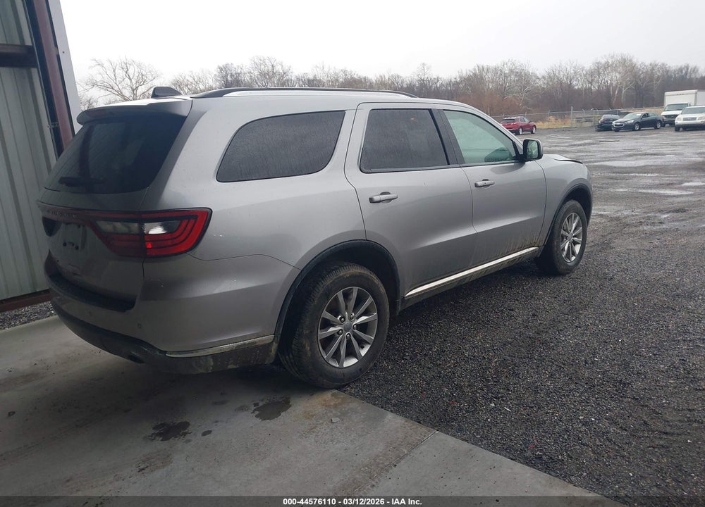 2017 DODGE DURANGO SXT AWD VIN: 1C4RDJAG8HC860476