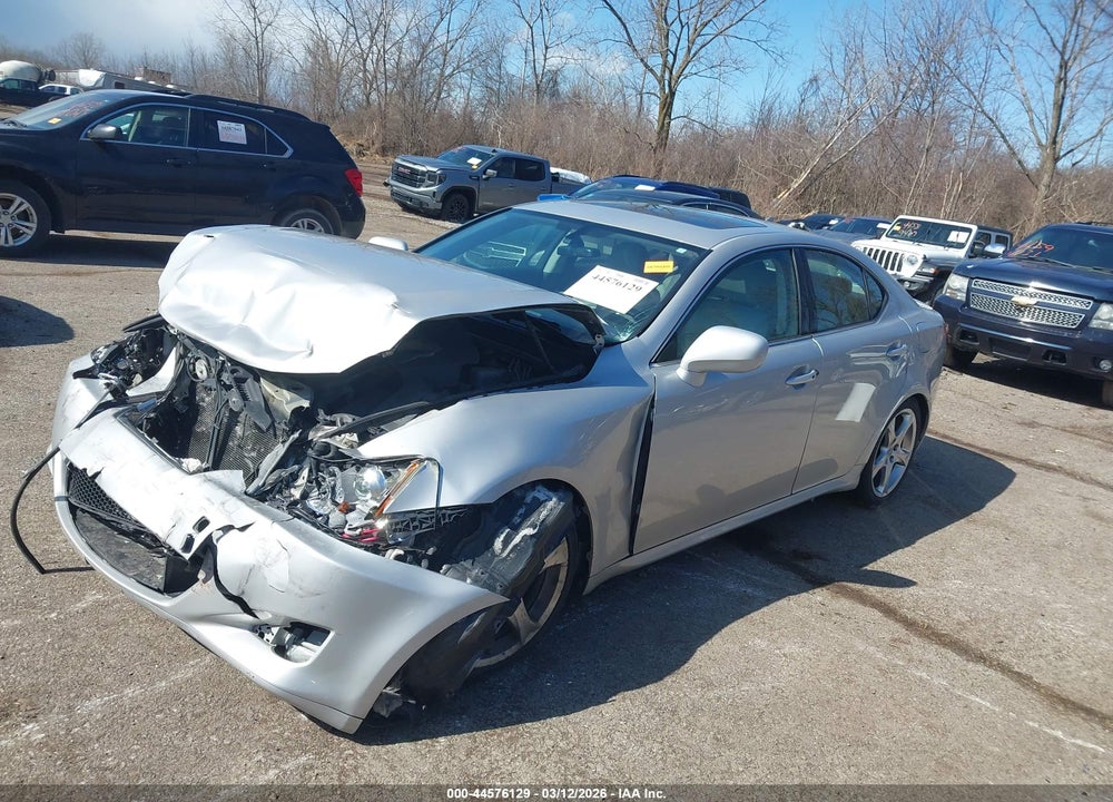2007 LEXUS IS 250 VIN: JTHBK262472025133