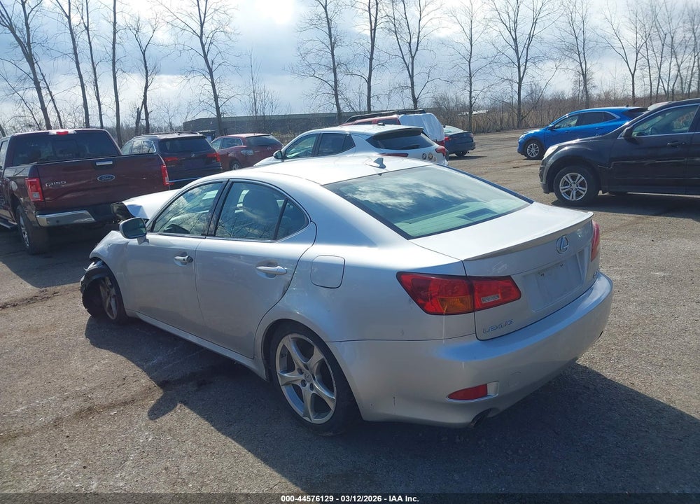 2007 LEXUS IS 250 VIN: JTHBK262472025133