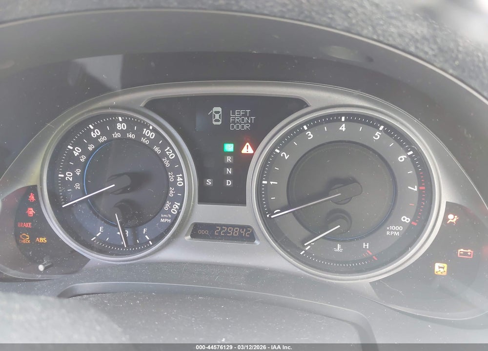 2007 LEXUS IS 250 VIN: JTHBK262472025133
