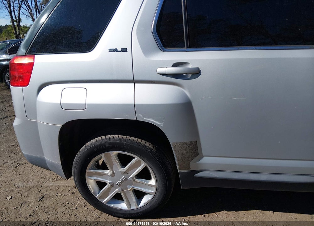 2010 GMC TERRAIN SLE-2 VIN: 2CTALDEW8A6261678