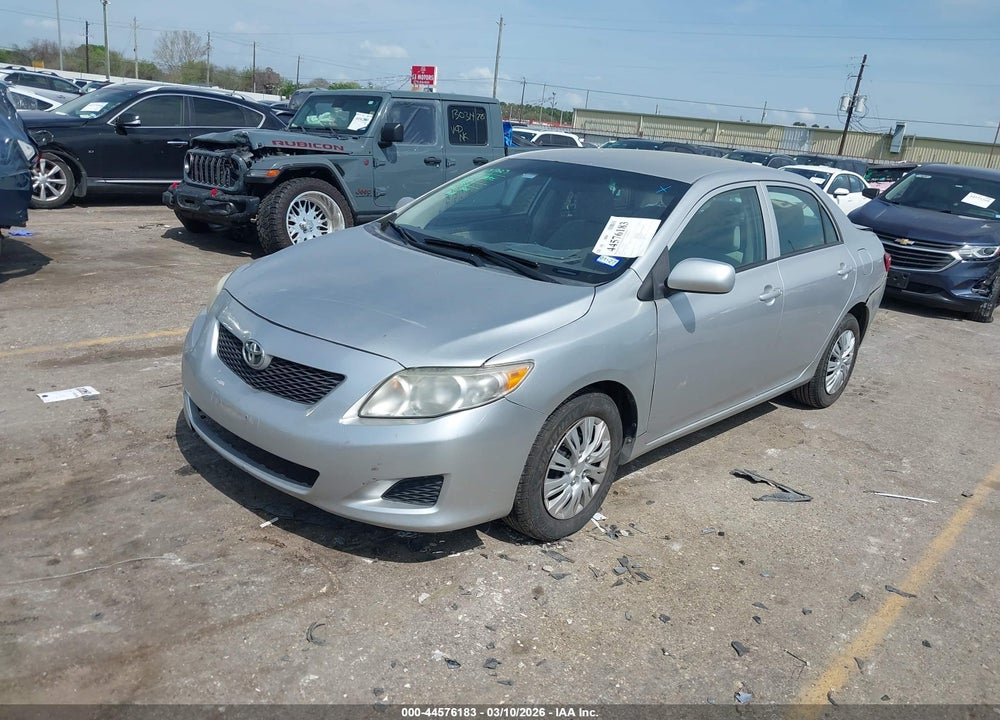 2010 TOYOTA COROLLA BASE VIN: 1NXBU4EE3AZ376593