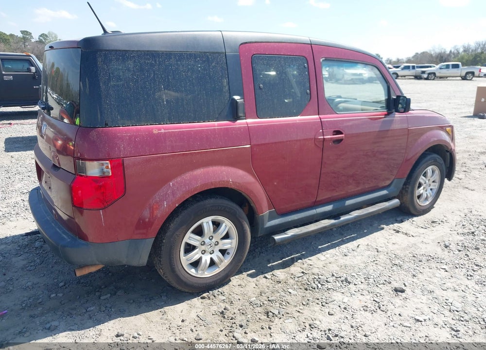 2008 HONDA ELEMENT EX VIN: 5J6YH187X8L009876