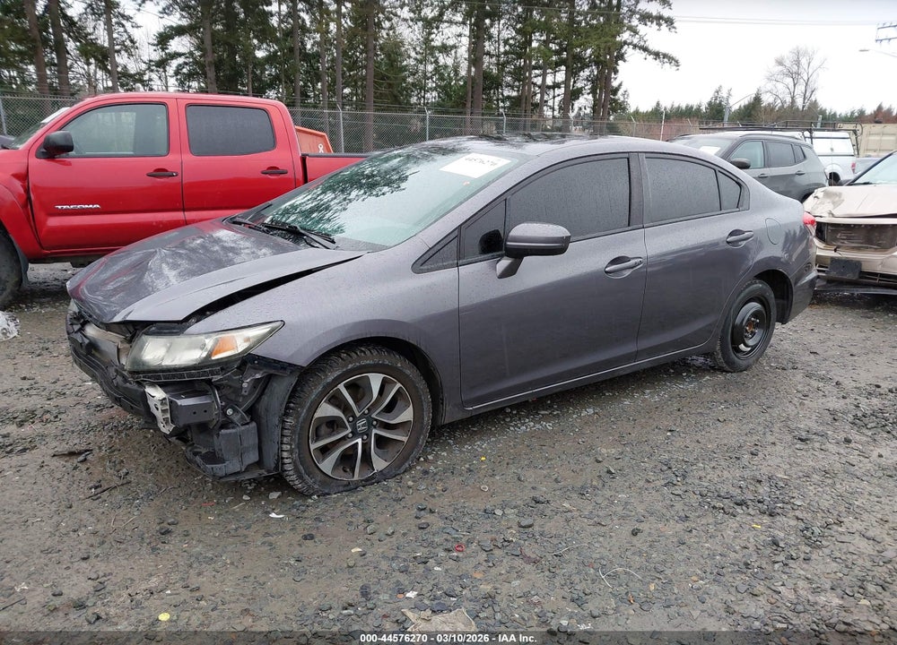 2014 HONDA CIVIC EX VIN: 19XFB2F88EE066470