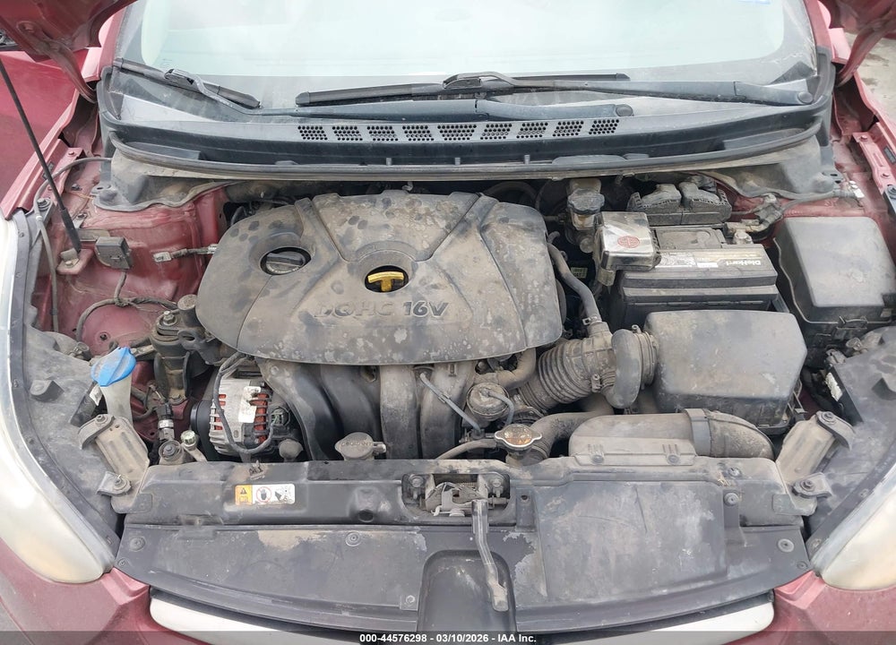 2014 HYUNDAI ELANTRA LIMITED VIN: 5NPDH4AE8EH487082