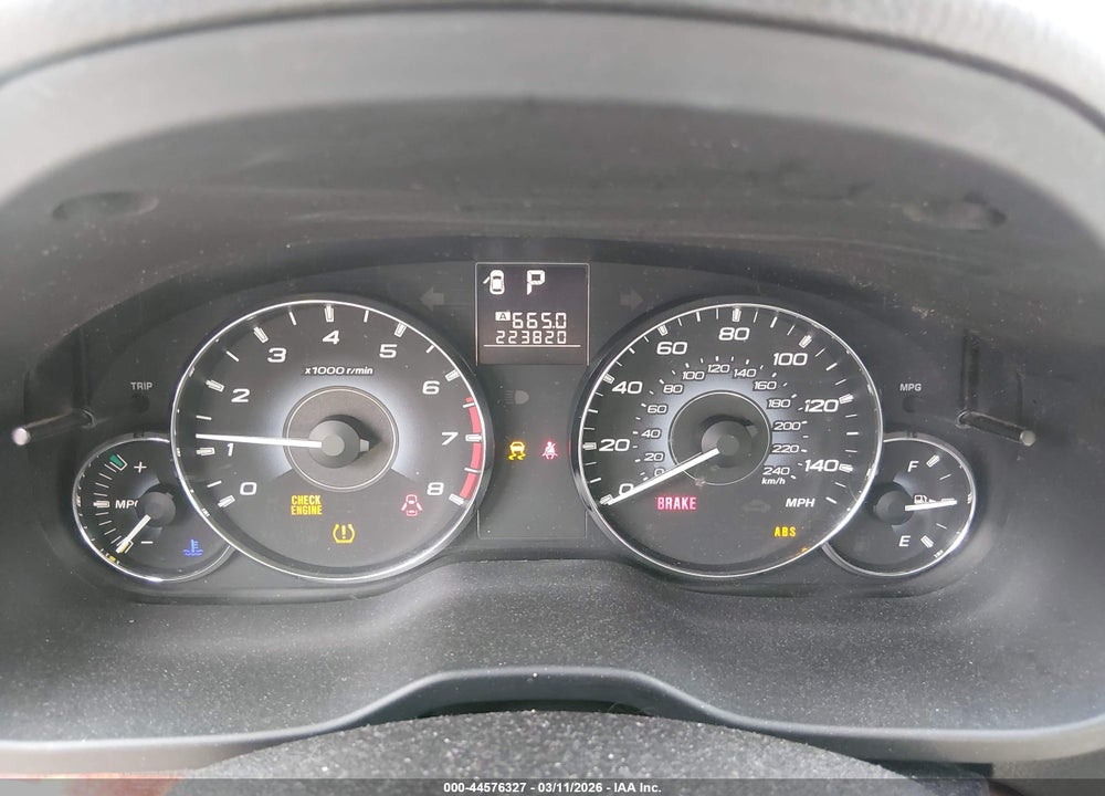 2010 SUBARU OUTBACK 2.5I LIMITED VIN: 4S4BRBLC5A3352163