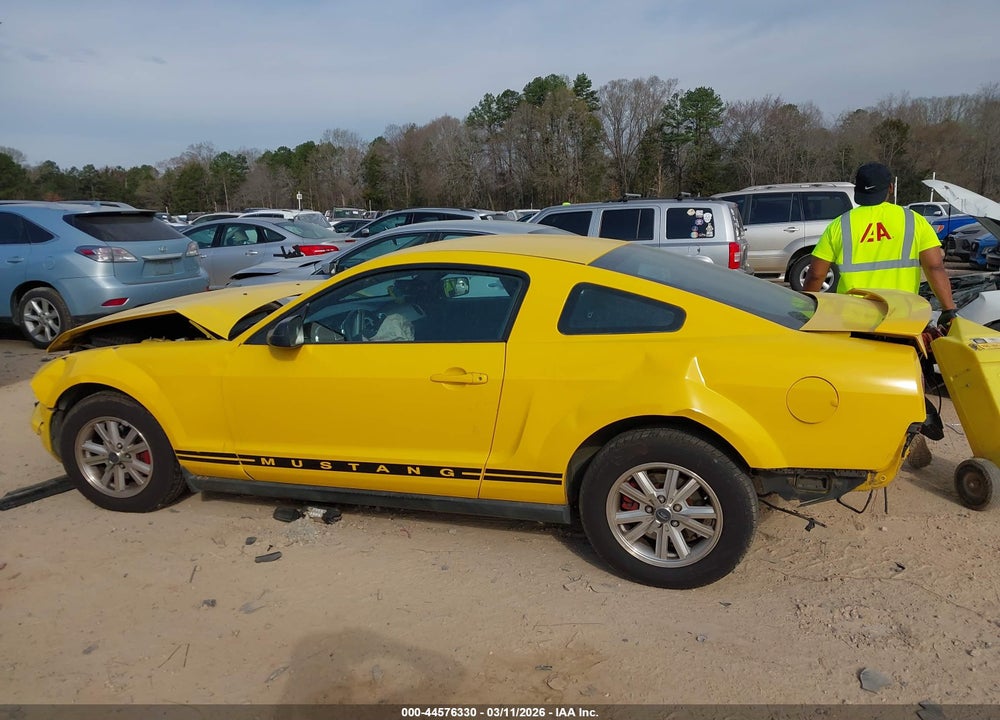 2006 FORD MUSTANG V6 VIN: 1ZVFT80N865134209