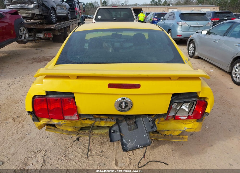 2006 FORD MUSTANG V6 VIN: 1ZVFT80N865134209