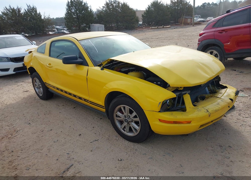2006 FORD MUSTANG V6 VIN: 1ZVFT80N865134209