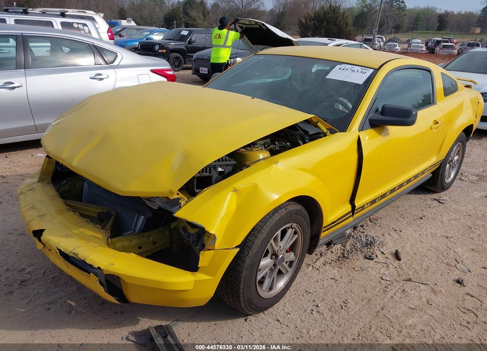 2006 FORD MUSTANG V6 VIN: 1ZVFT80N865134209