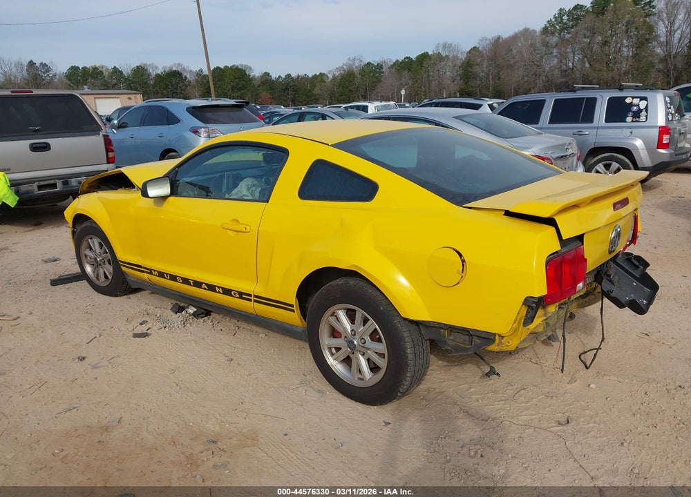 2006 FORD MUSTANG V6 VIN: 1ZVFT80N865134209