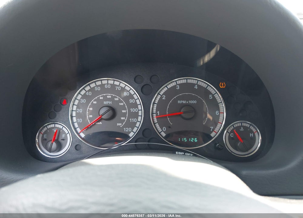 2006 JEEP LIBERTY LIMITED EDITION VIN: 1J4GK58K36W240008