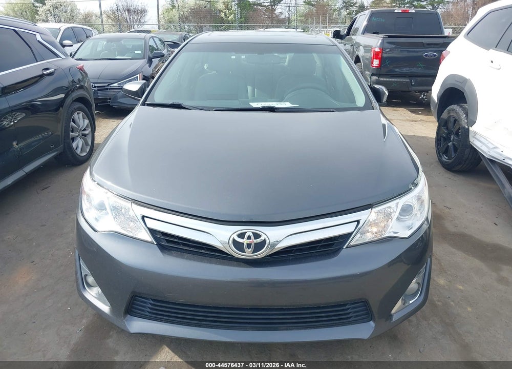 2012 TOYOTA CAMRY XLE VIN: 4T1BF1FKXCU599746