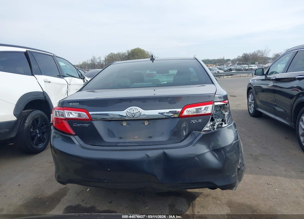 2012 TOYOTA CAMRY XLE VIN: 4T1BF1FKXCU599746