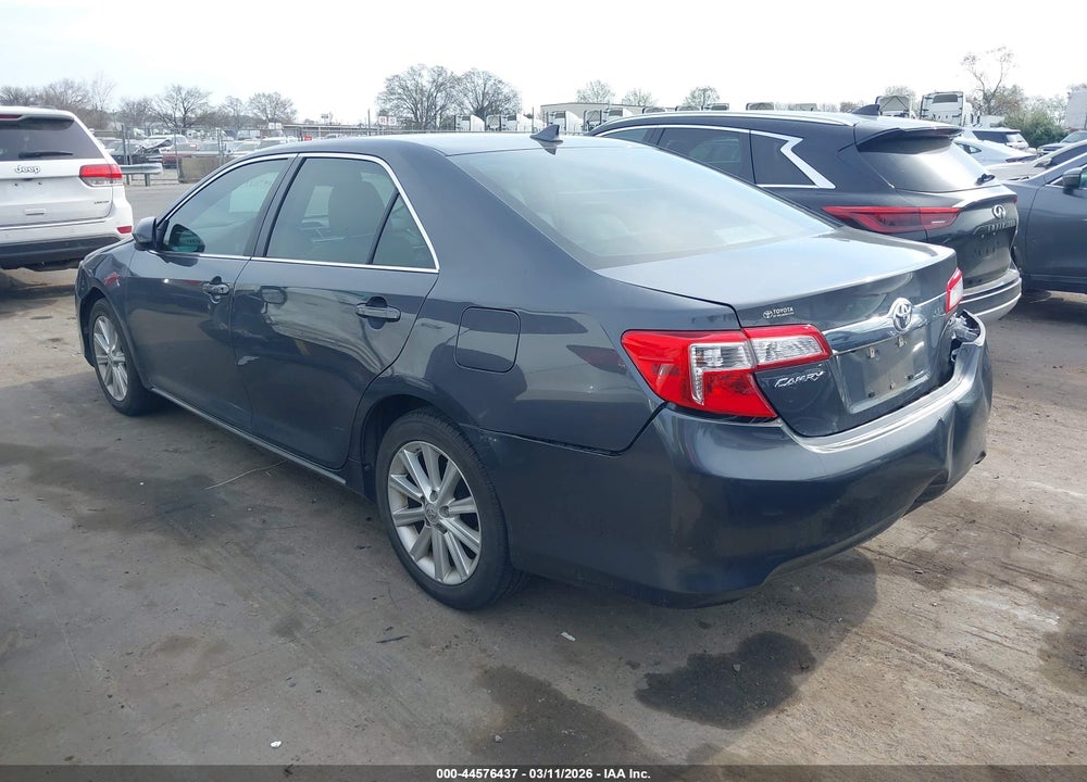 2012 TOYOTA CAMRY XLE VIN: 4T1BF1FKXCU599746